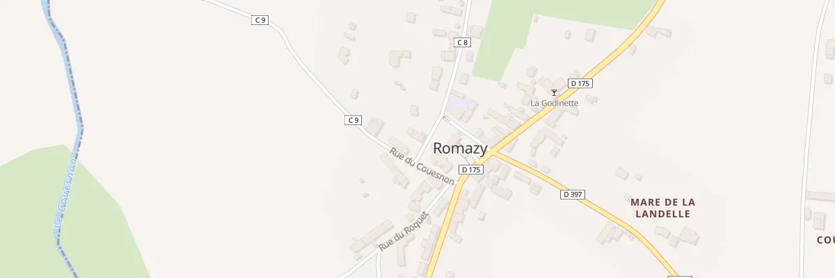 Plan du 5113 Le Bourg à Romazy