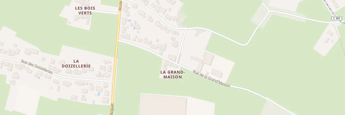 Plan du 15 Rue de la Grand’Maison aux Sorinières