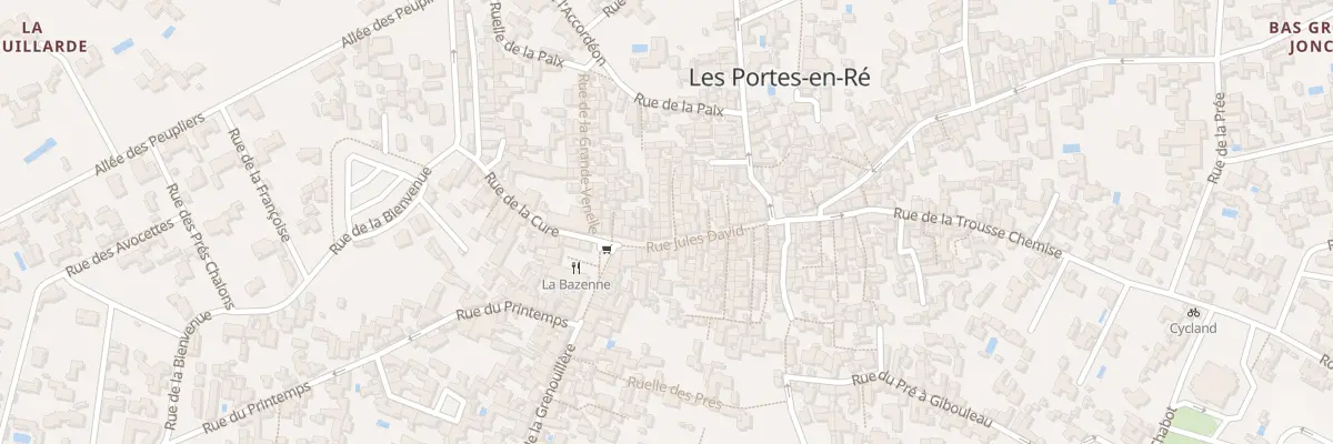 Plan du 3 Imp des Fleurs aux Portes-en-Ré