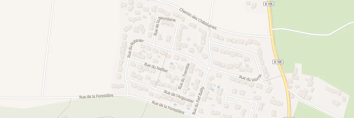 Plan du 3 Rue du Robinier à Longeville-sur-Mer