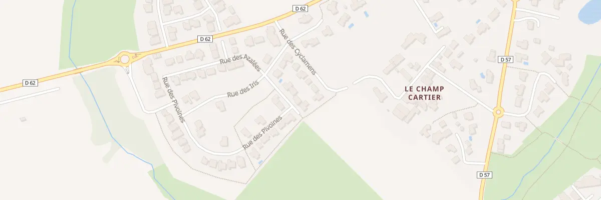 Plan du 27 Rue des Azalées au Bignon