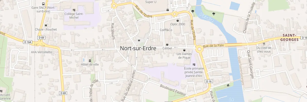 Plan du 10B Rue de la paix à Nort-sur-Erdre