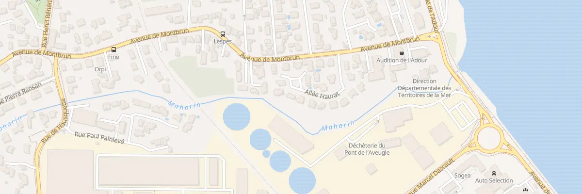 Plan du 19 All Haurat à Anglet