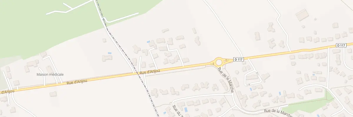 Plan du 70 Rue des Grands Fiefs à Montbert