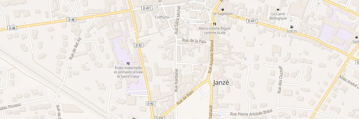 Plan du 17 Rue Nantaise à Janzé