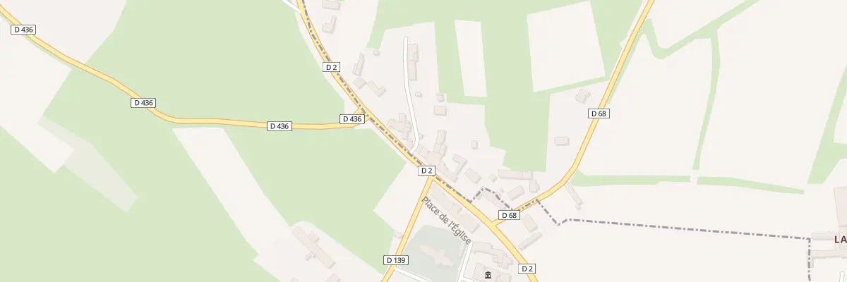 Plan du 5006 Le Bourg de Montsurvent à Muneville-le-Bingard