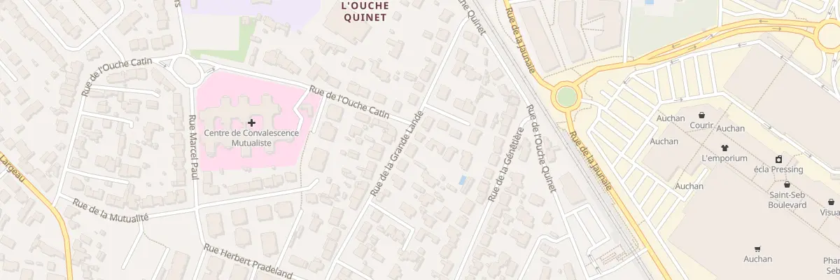 Plan du 15 Rue de la Grande Lande à Saint-Sébastien-sur-Loire