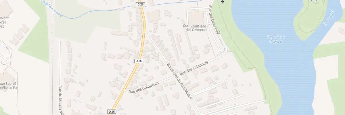 Plan du 15 Bd du Port-mulon à Nort-sur-Erdre