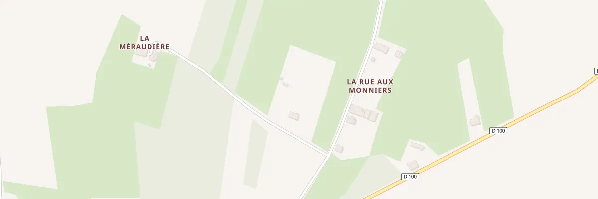 Plan du 25 La Méraudière à Acigné