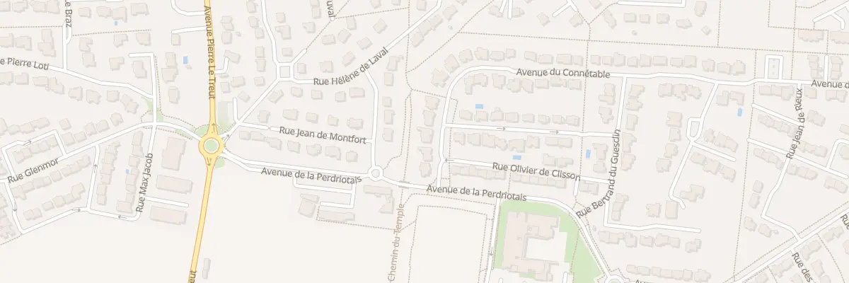 Plan du 5 Av du Connétable à Châteaugiron