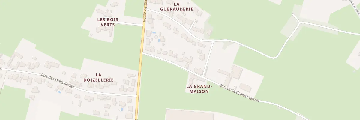 Plan du 9 Rue de la Grand’Maison aux Sorinières