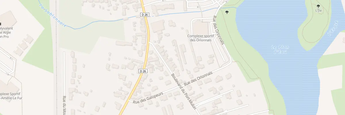 Plan du 9 Bd du Port-mulon à Nort-sur-Erdre