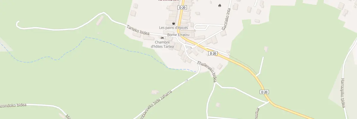 Plan du 5037 Herri Barnea à Ainhoa