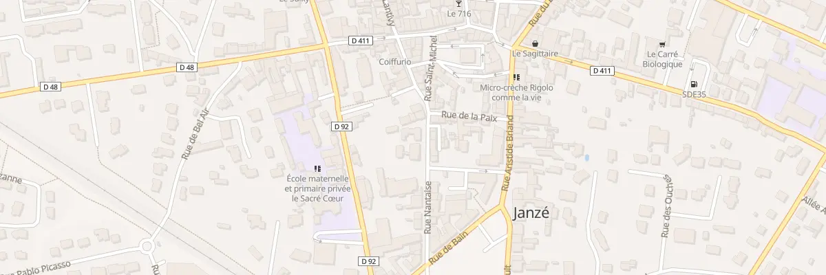 Plan du 26 Rue Nantaise à Janzé