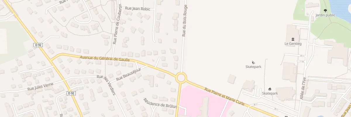Plan du 3 Rue du Bois Rougé à Janzé