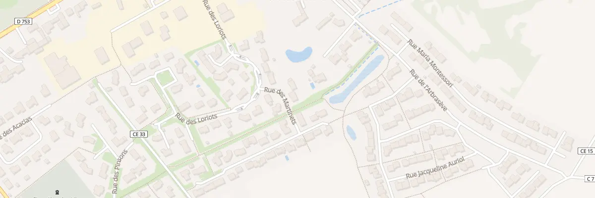 Plan du 3 Rue des martinets à Rocheservière