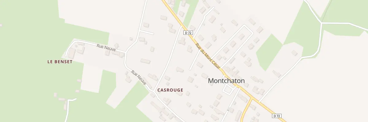 Plan du 12 Rue du Mont Cesar - Montchaton à Orval sur Sienne