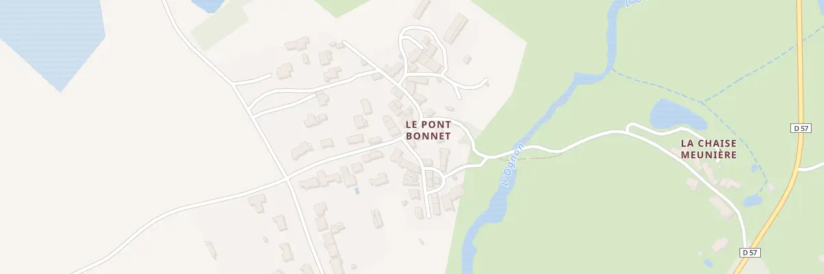 Plan du 47 Le Pont Bonnet à Montbert