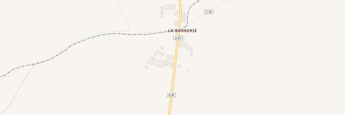 Plan du 6067 La Barrerie à Gahard