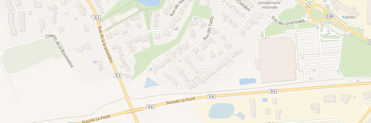 Plan du 21 Rue des bosquets au Poiré-sur-Vie