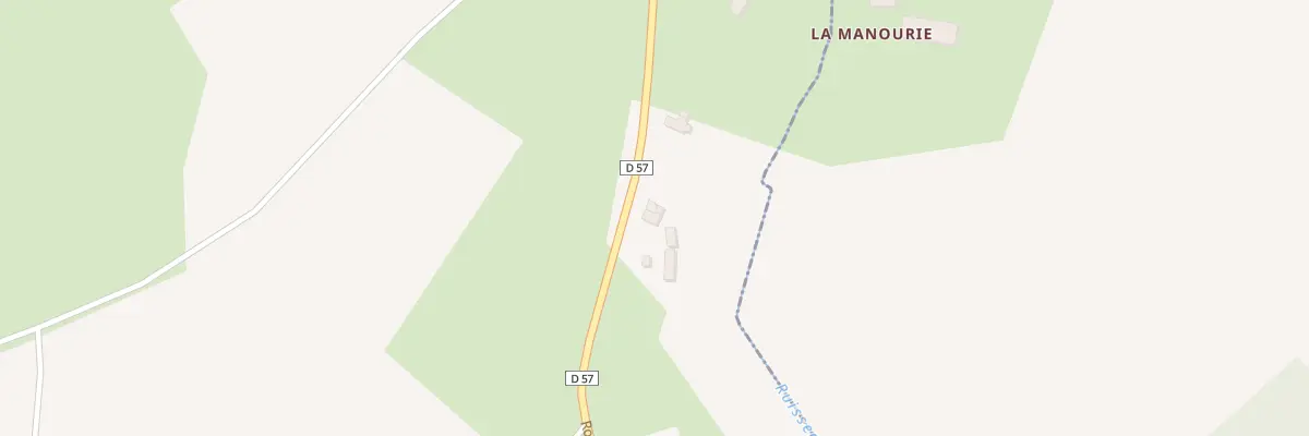 Plan du 14 Rte de la Belle Croix à Heugueville-sur-Sienne