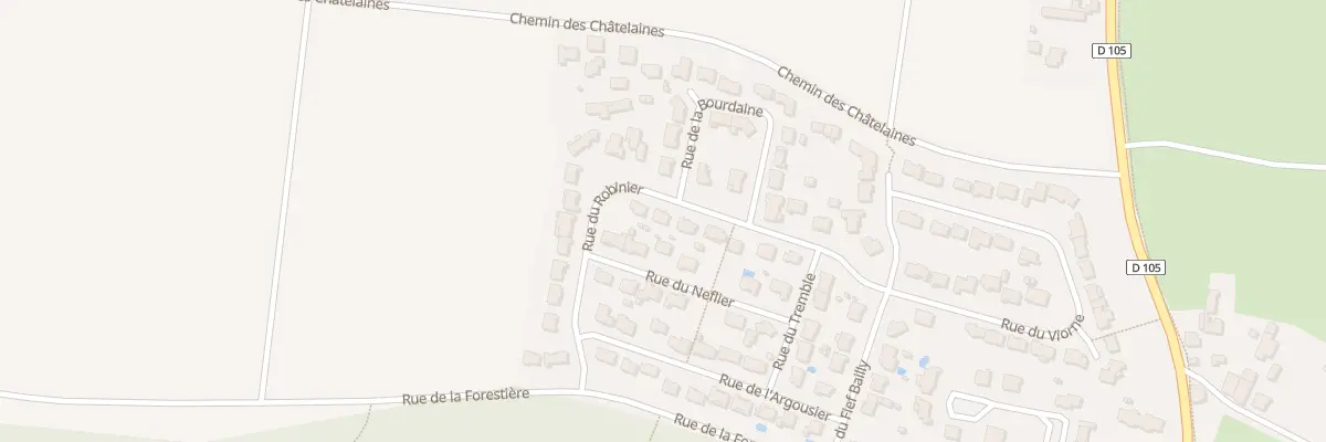 Plan du 11 Rue du Robinier à Longeville-sur-Mer