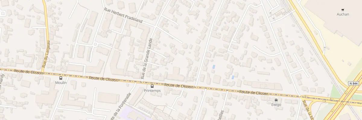 Plan du 265 Rte de Clisson à Saint-Sébastien-sur-Loire