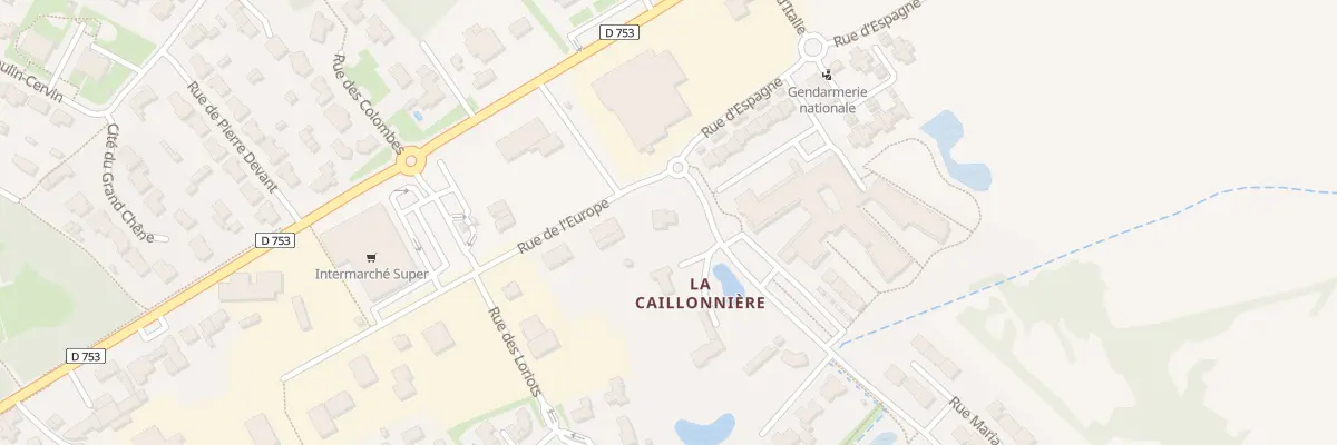 Plan du 1 La Caillonnière à Rocheservière