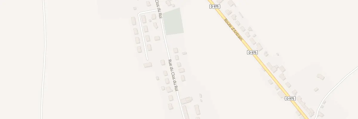 Plan du 8 Rue du Clos du Roi - Boucey à Pontorson