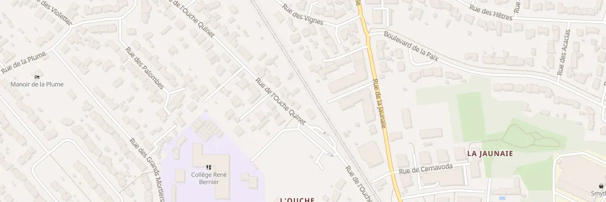Plan du 59 Rue de l’Ouche Quinet à Saint-Sébastien-sur-Loire