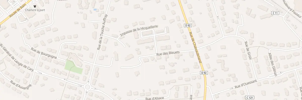 Plan du 10 Rue des Bleuets à Janzé