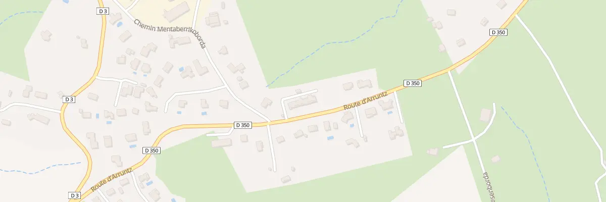 Plan du 2630 Rte d’ Arruntz à Ustaritz