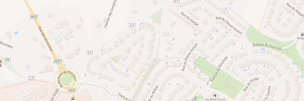 Plan du 16 Rue du Danube à Carquefou