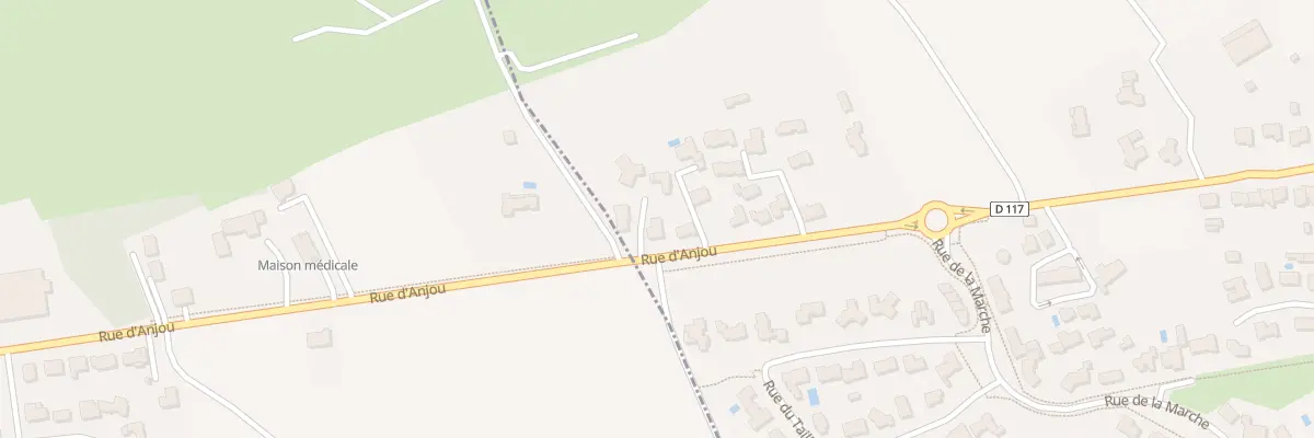 Plan du 84 Rue des Grands Fiefs à Montbert