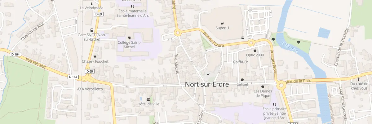 Plan du 18 Rue du maquis de saffre à Nort-sur-Erdre