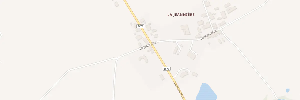 Plan du 5425 La Jeannière à Nieul-le-Dolent