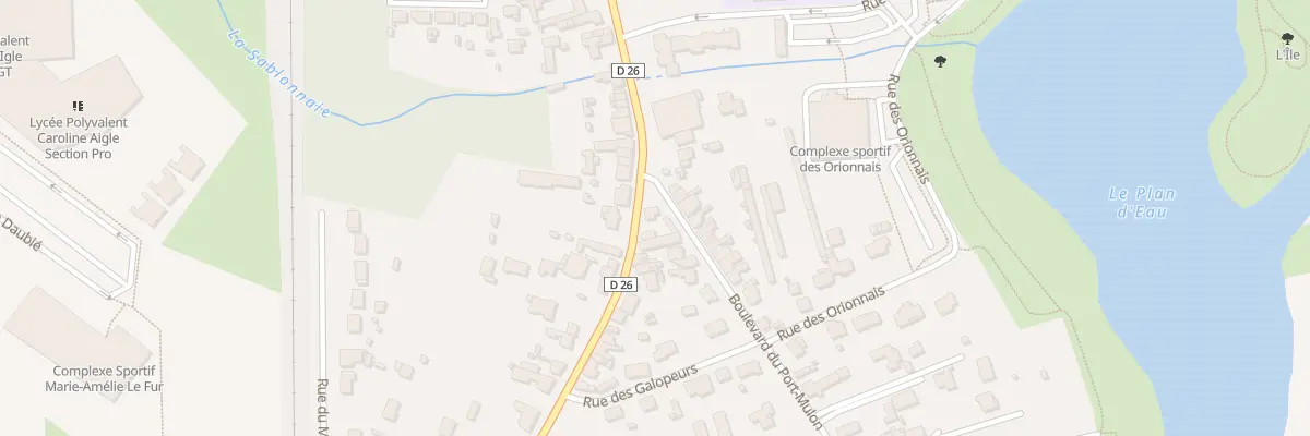 Plan du 2 Bd du Port-mulon à Nort-sur-Erdre