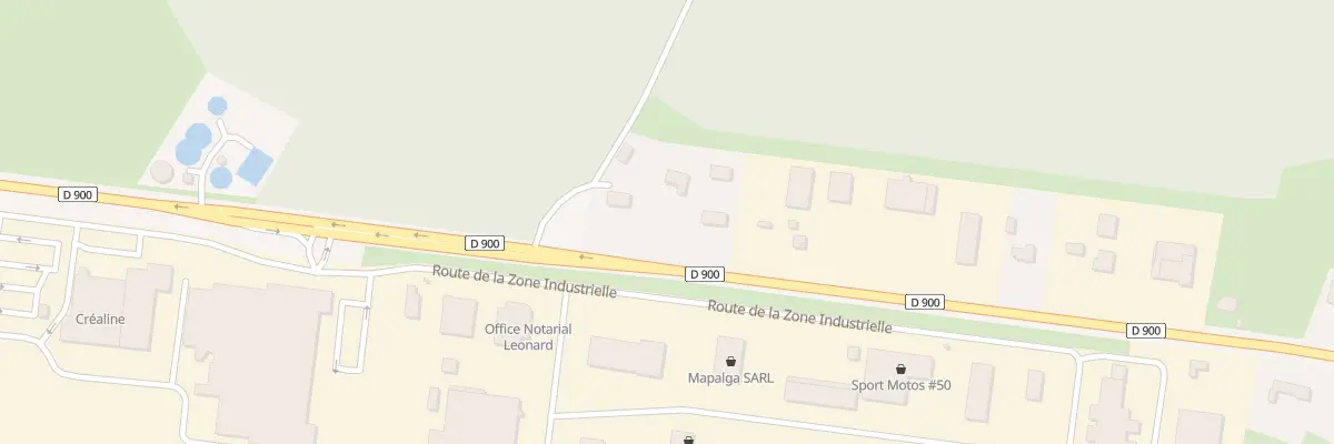 Plan du 131 Rte de la Lande Fermée à Lessay