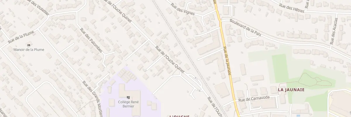 Plan du 57 Rue de l’Ouche Quinet à Saint-Sébastien-sur-Loire