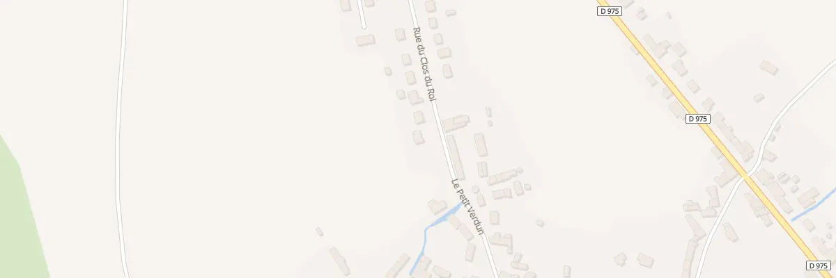 Plan du 1 Rue du Clos du Roi - Boucey à Pontorson