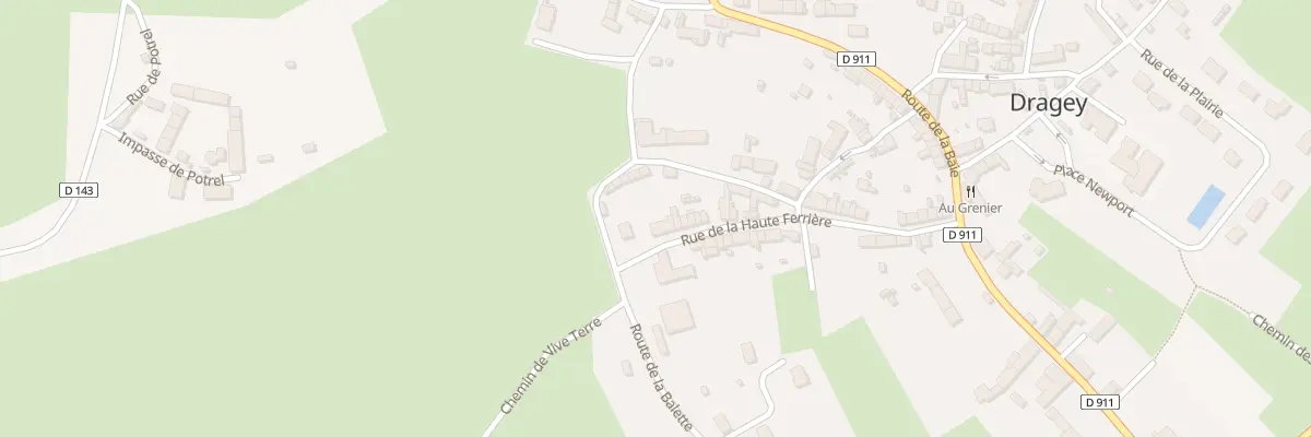 Plan du 42 Rue de la Haute Ferriere - Dra à Dragey-Ronthon