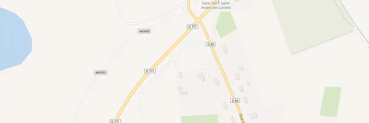 Plan du 60 La Gare à Saint-Vincent-des-Landes