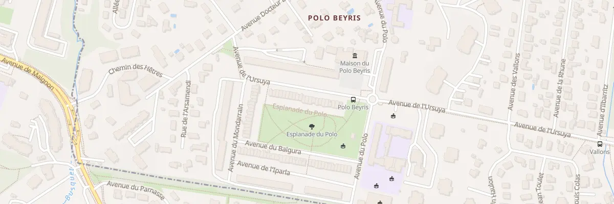 Plan du 67 Av de l’Ursuya à Bayonne