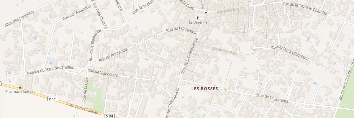 Plan du 22B Rue de la Grenouillère aux Portes-en-Ré