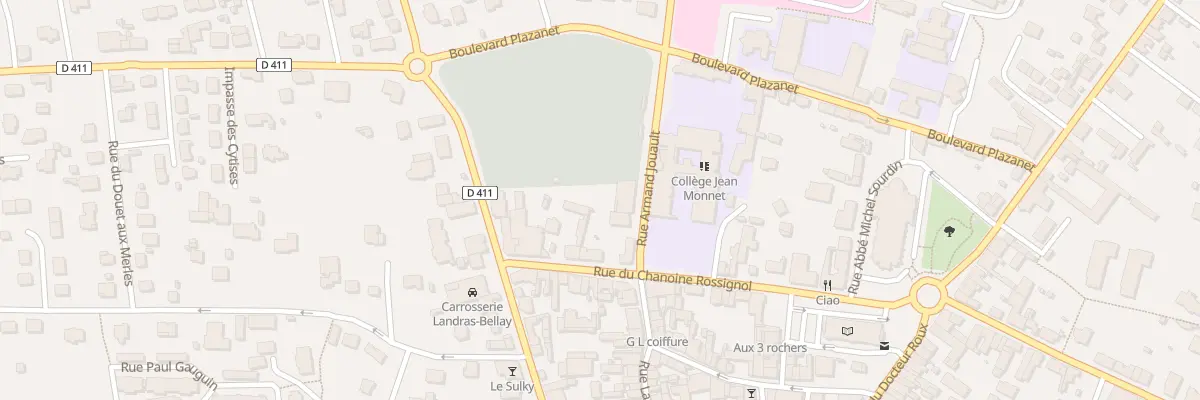 Plan du 3 Rue Armand Jouault à Janzé