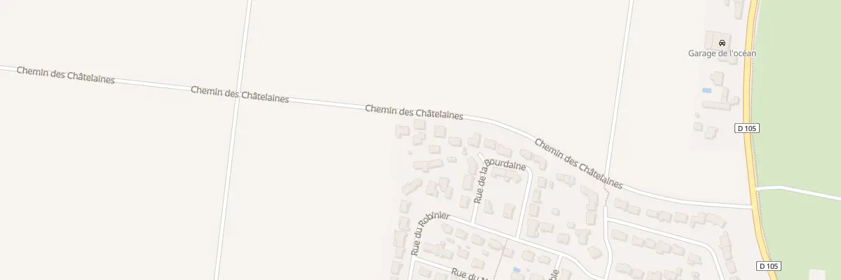 Plan du 405 Che des Châtelaines à Longeville-sur-Mer