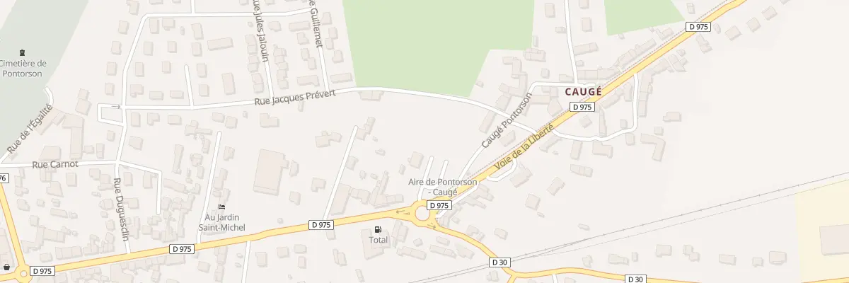 Plan du 55 Rue de la Liberation Pontorson à Pontorson