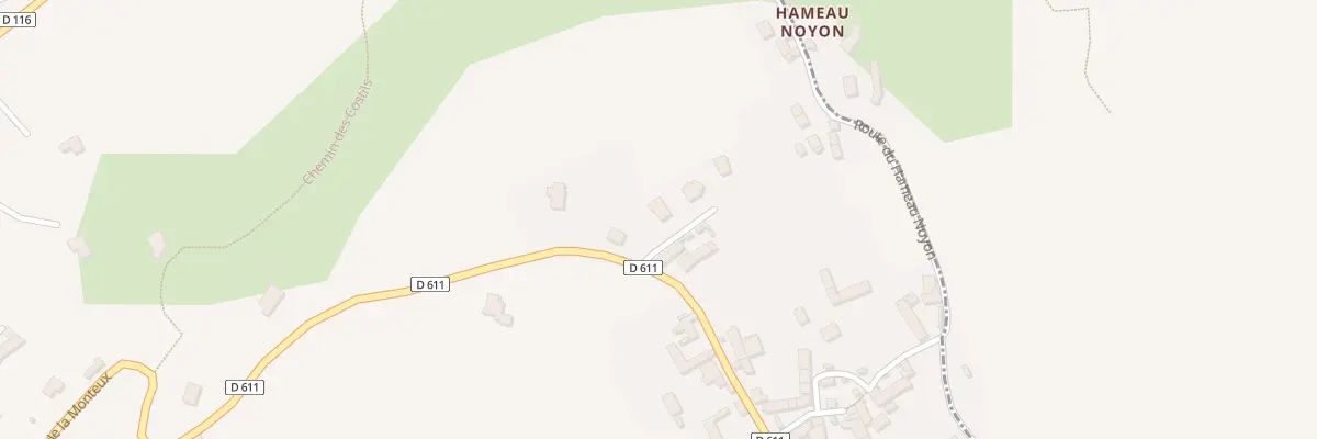 Plan du 25 Rte de la Monteux à Bretteville