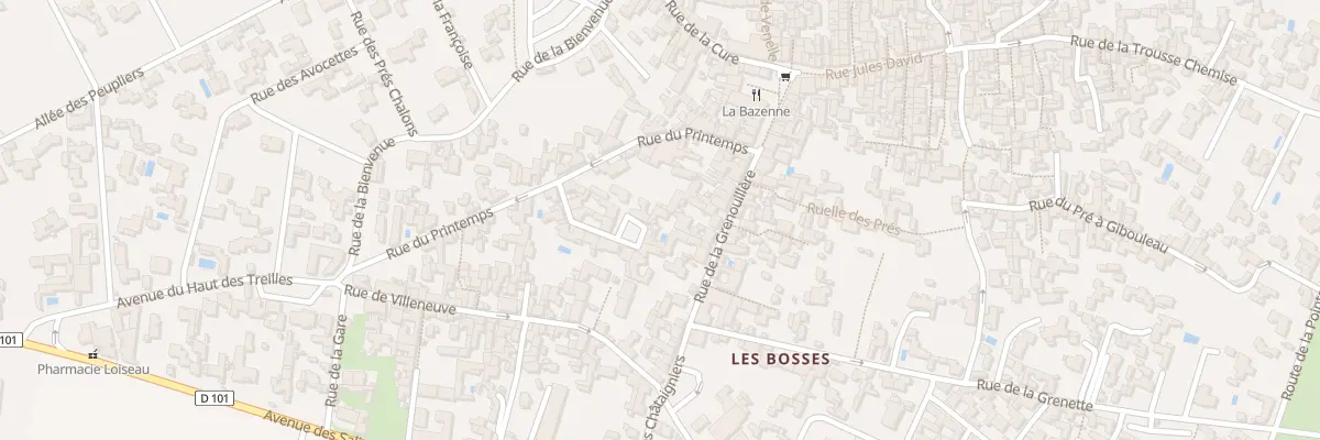 Plan du 9 Imp des 15 Printemps aux Portes-en-Ré