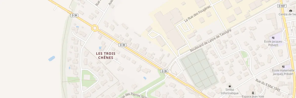 Plan du 506 Av des Pierres Noires aux Lucs-sur-Boulogne